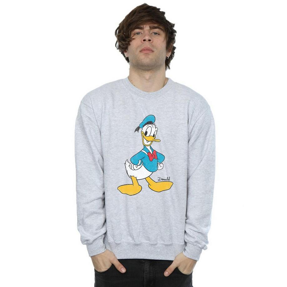 Disney Sweatshirt Classique Imprimé Donald Duck  