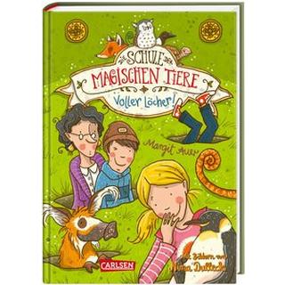 Die Schule der magischen Tiere 2: Voller Löcher! Auer, Margit; Dulleck, Nina (Illustrationen) Copertina rigida 