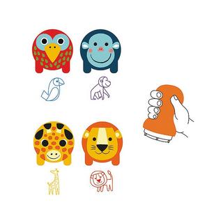 Djeco Tampons Tiere der Savanne  