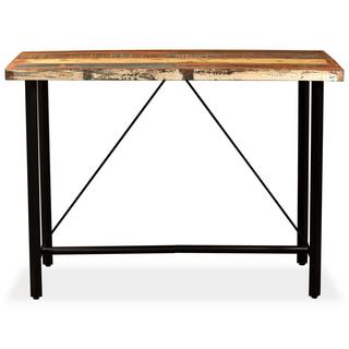 VidaXL Table de bar bois  