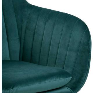 mutoni Chaise avec accoudoirs Milano vert flashy  