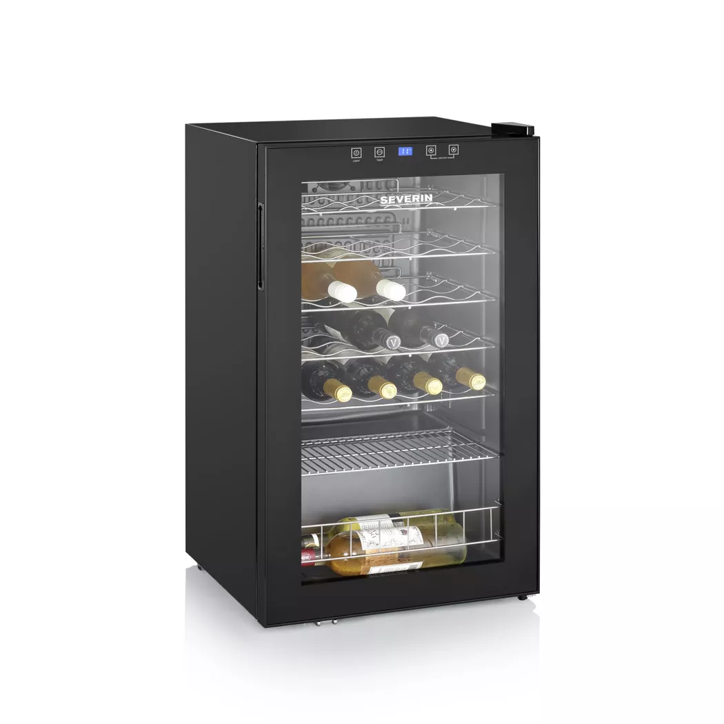 Severin WKS8908 Weinschrank noir droit