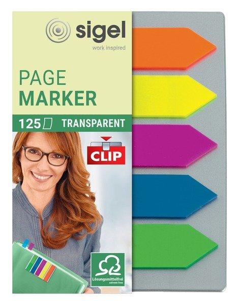 Sigel SIGEL Notes 12x50mm HN611 5 Farben ass. 125 Blatt  