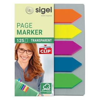 Sigel SIGEL Notes 12x50mm HN611 5 Farben ass. 125 Blatt  