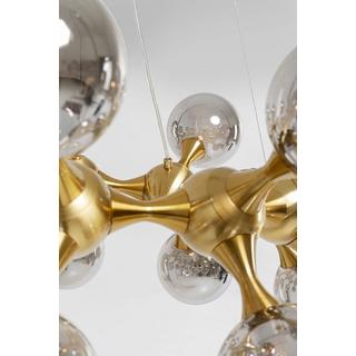 KARE Design Hängeleuchte Atomic Balls Brass rund 74  