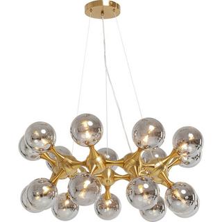 KARE Design Hängeleuchte Atomic Balls Brass rund 74  