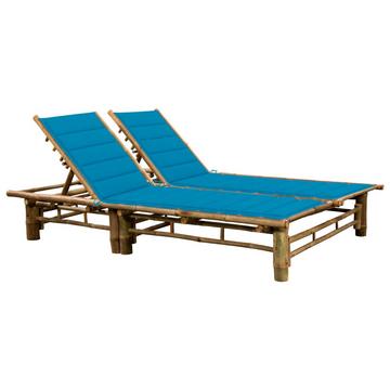 Chaise longue bambou