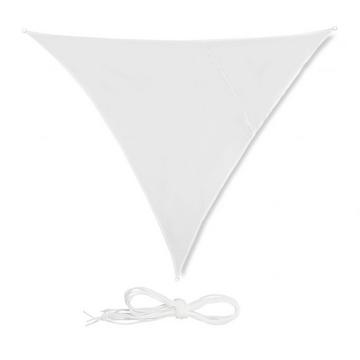 Voile d'ombrage triangulaire blanc