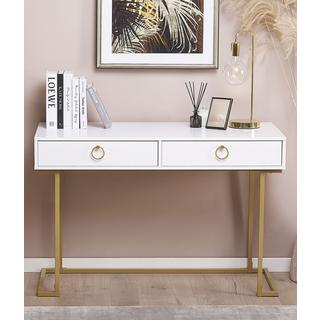 Beliani Konsolentisch aus MDF-Platte Glamourös WESTPORT  