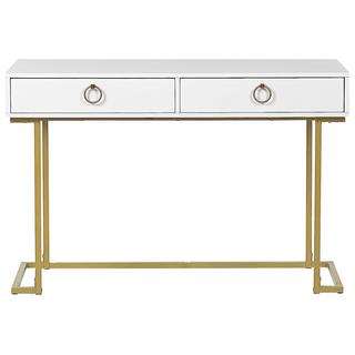 Beliani Konsolentisch aus MDF-Platte Glamourös WESTPORT  