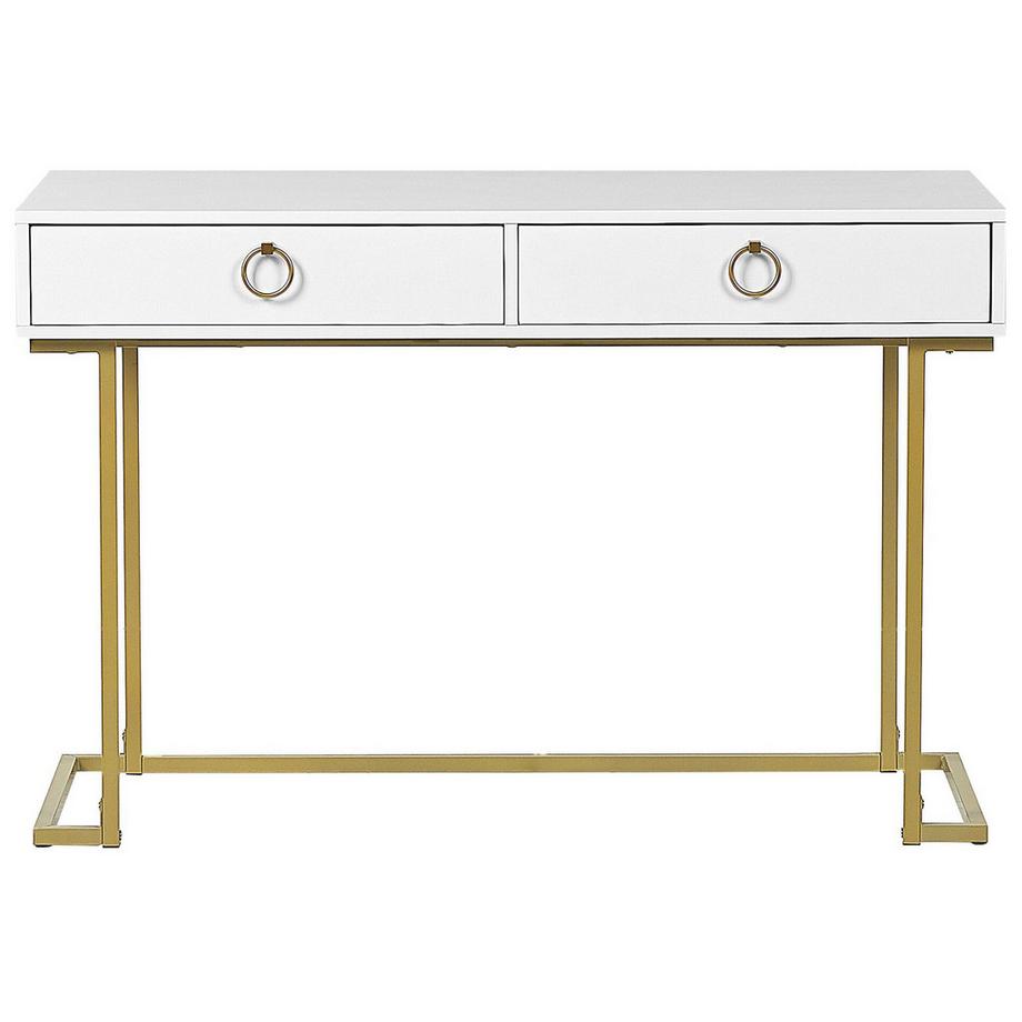 Beliani Tavolino consolle en Fibra a media densità (MDF) Glamour WESTPORT  