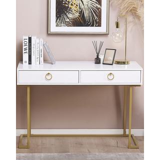 Beliani Konsolentisch aus MDF-Platte Glamourös WESTPORT  