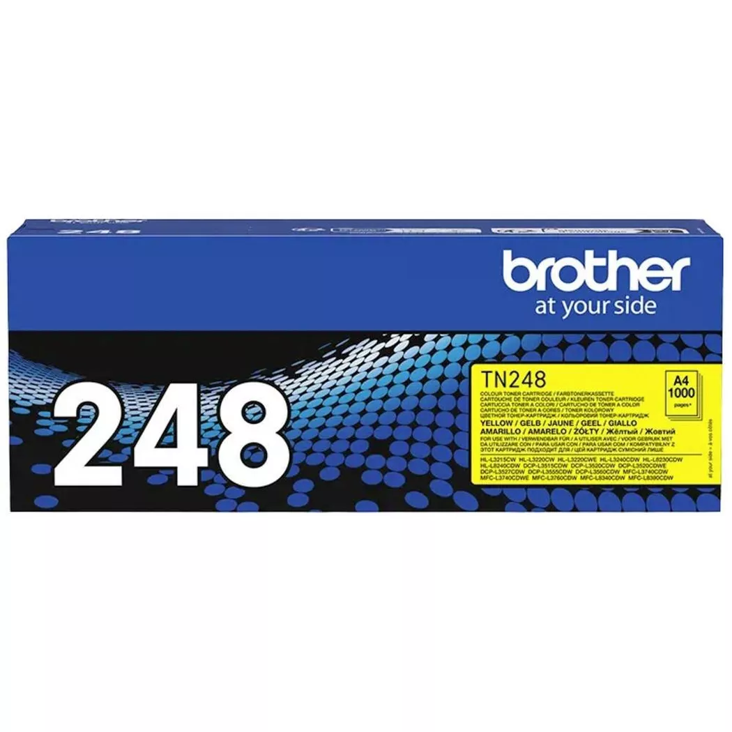 Brother – Original TN-248Y Toner, Multicolor, One Size