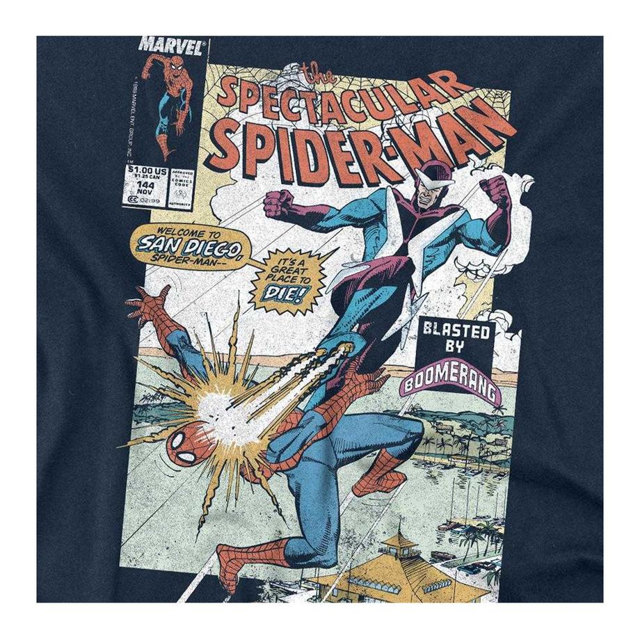 Spider-Man T-Shirt Manches Longues Blasted By Boomerang  