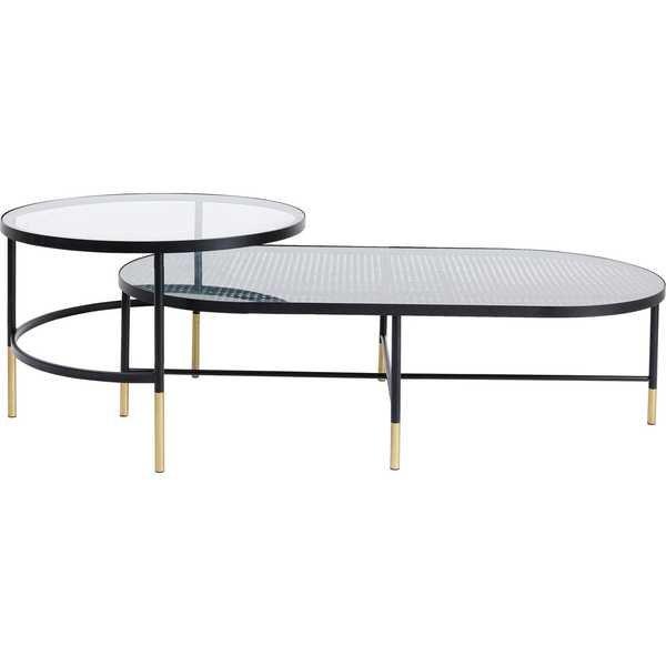 KARE Design Table basse Fence (série de 2)  