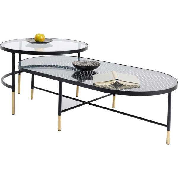 KARE Design Table basse Fence (série de 2)  