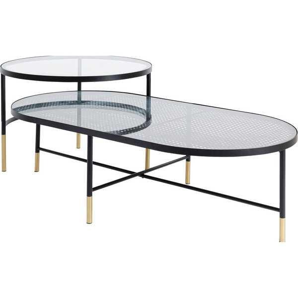 KARE Design Table basse Fence (série de 2)  