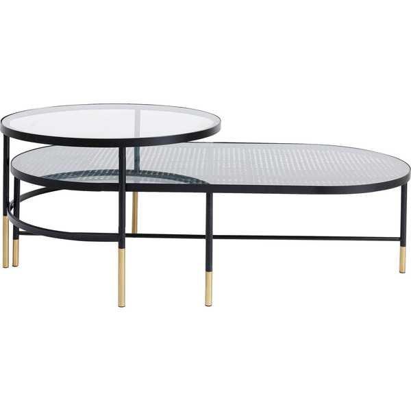 KARE Design Table basse Fence (série de 2)  