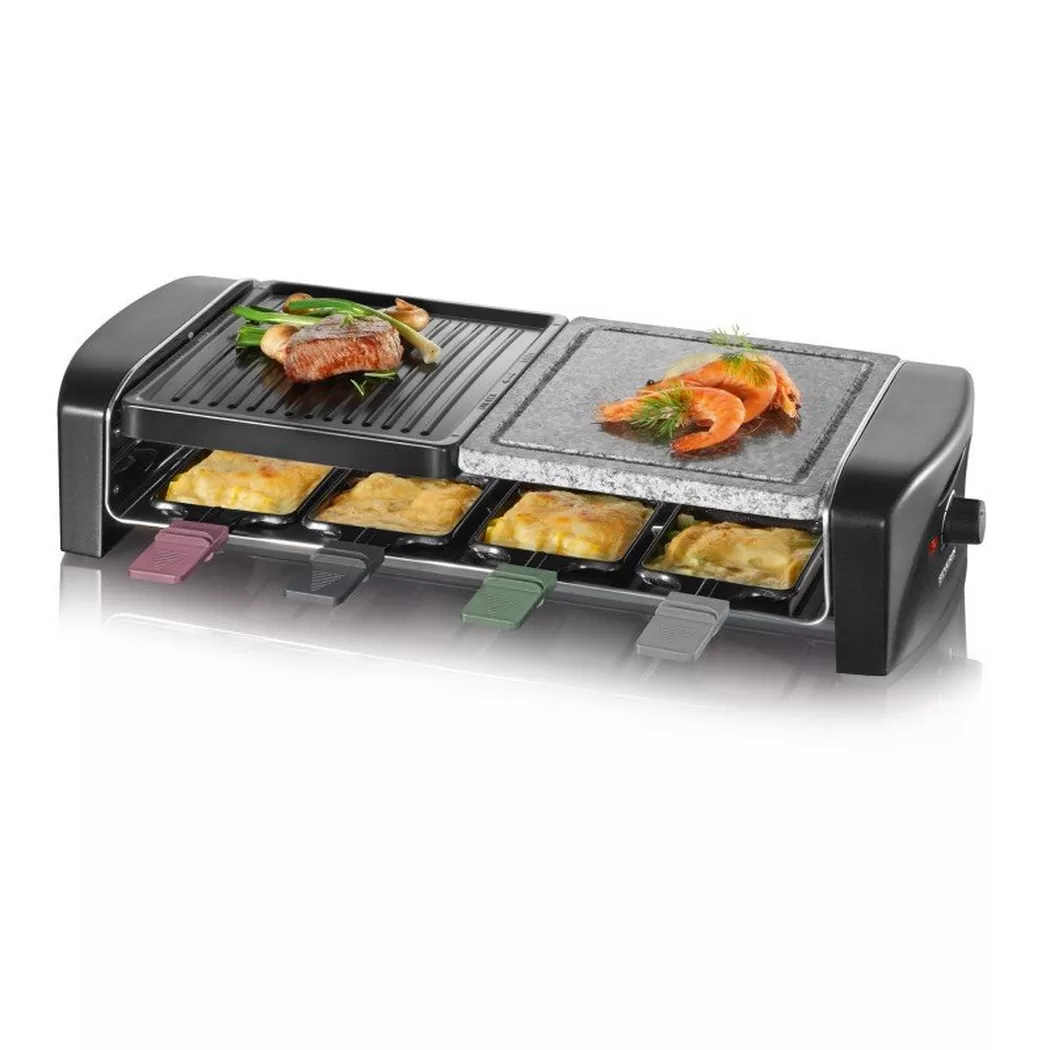 SEVERIN Raclette-Grill RG 9645, mit Naturgrillstein