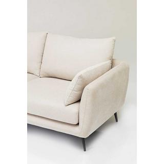 KARE Design Ecksofa Amalfi Links creme 275  