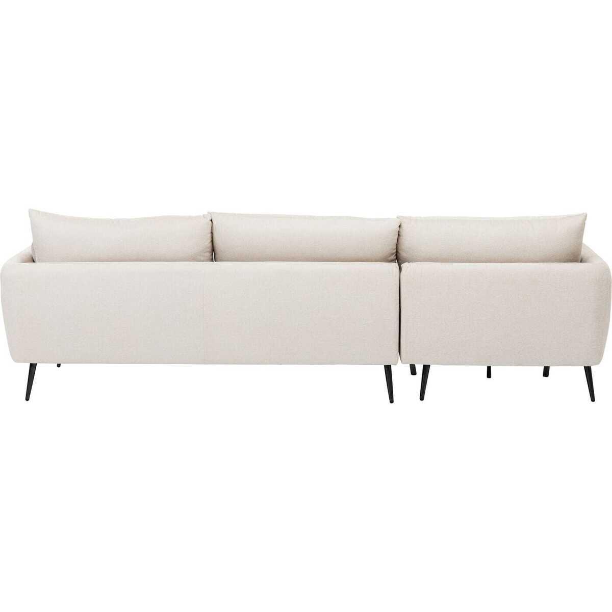 KARE Design Ecksofa Amalfi Links creme 275  