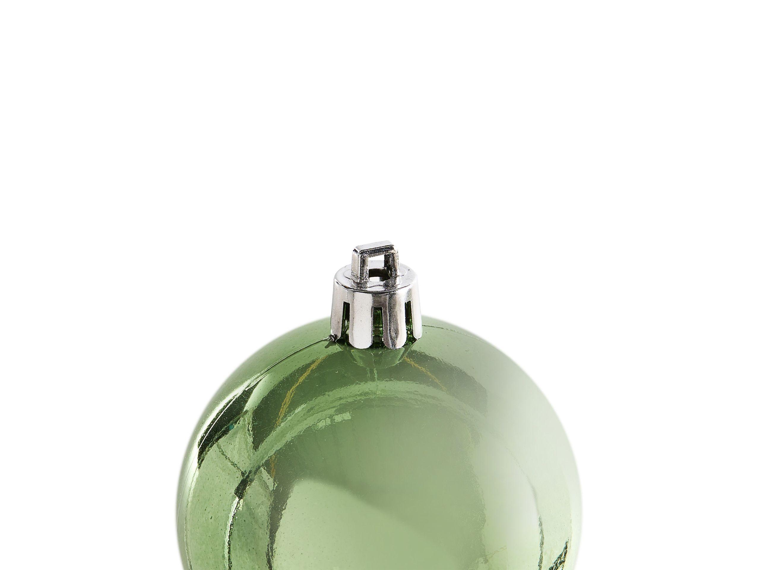 Beliani Weihnachtskugel 60er Set aus Kunststoff Klassisch TYIN  