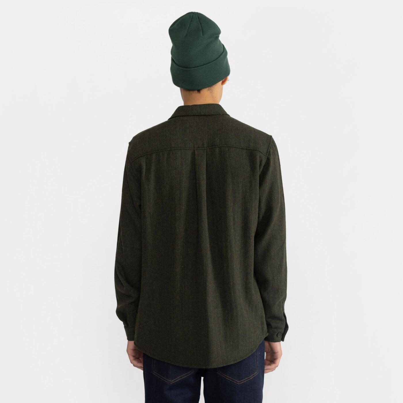 Revolution Utility Fischgräten Überhemd  