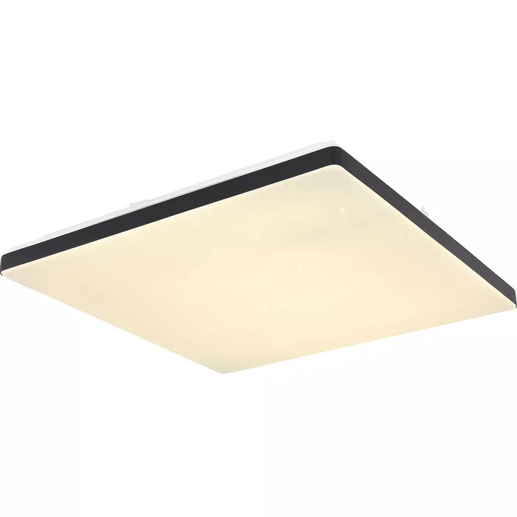 mutoni – Deckenleuchte Ully Metall weiss LED 49×49, One Size, Multicolor