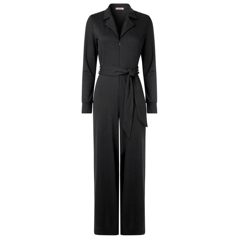 Joe Browns Jersey Jumpsuit mit Kragen und Frontreissverschluss  