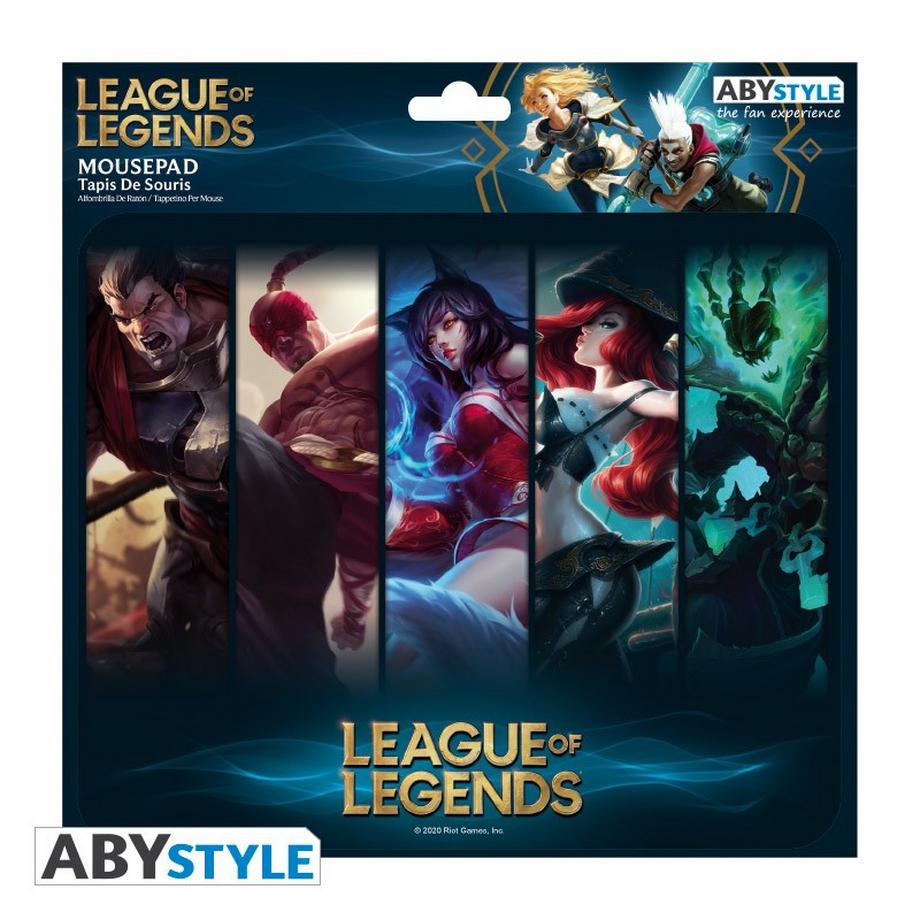 Abystyle  Tappetino per mouse - League Of Legends - Campioni 