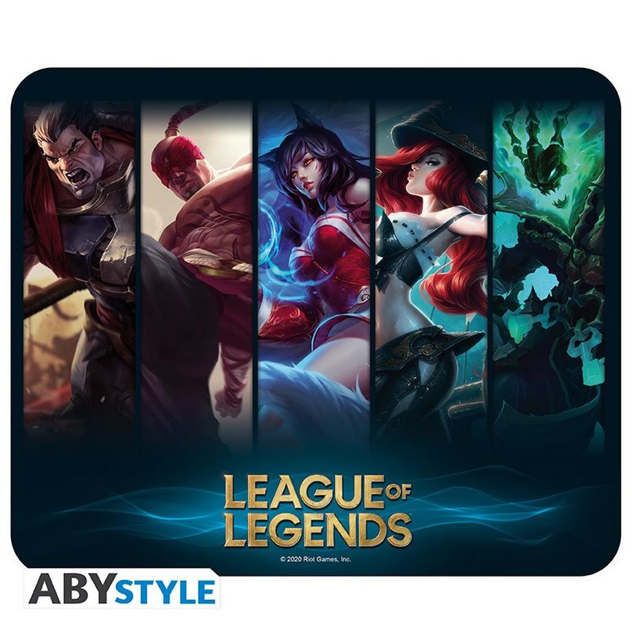 Abystyle  Tappetino per mouse - League Of Legends - Campioni 