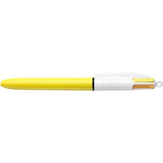 BiC  BIC 949898 penna a sfera Arancione, Viola, Viola, Giallo Penna a sfera retrattile a clip Medio 1 pz 