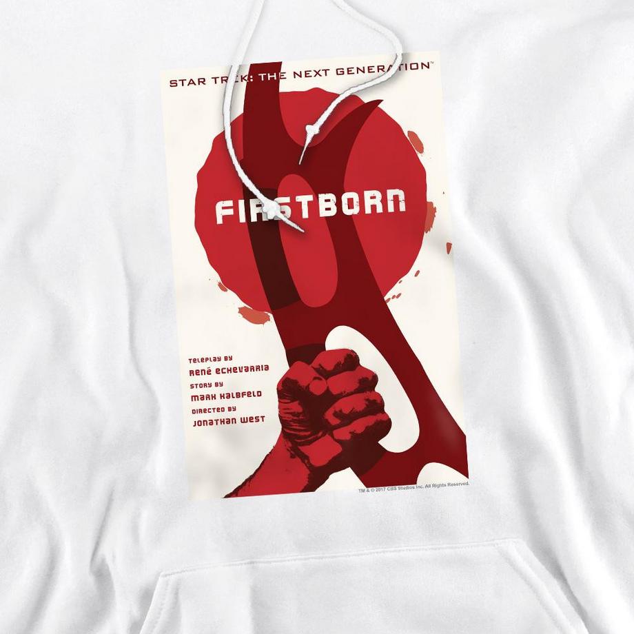 Star Trek The Next Generation Season 7 Episode 21 Felpa con cappuccio  