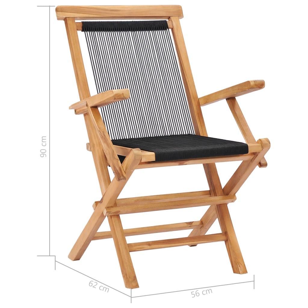 VidaXL Chaise de jardin bois  