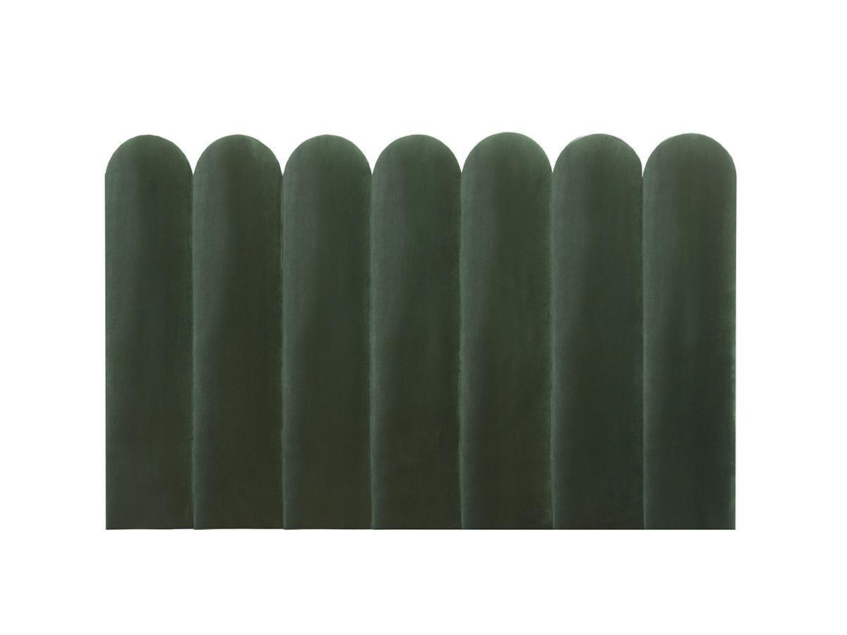 Vente-unique Wandpaneel BettKopfteil JAPI Samt  