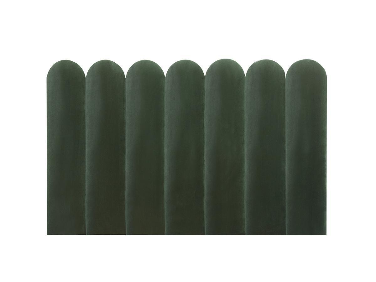 Vente-unique Wandpaneel BettKopfteil JAPI Samt  