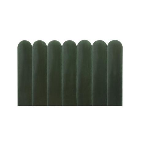 Vente-unique Wandpaneel BettKopfteil JAPI Samt  