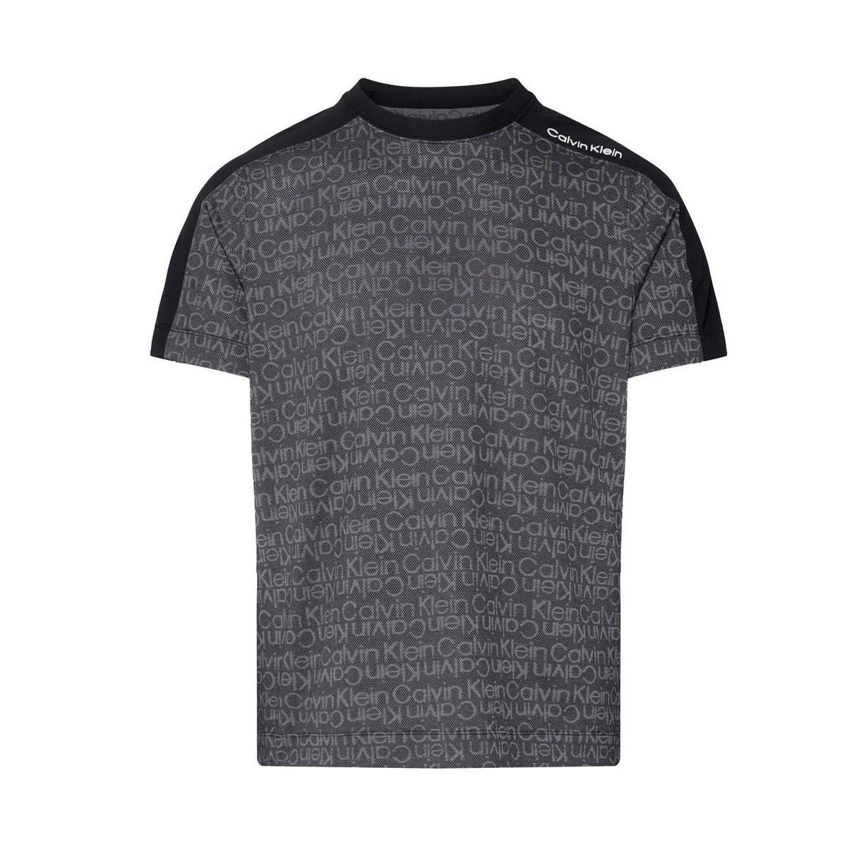Calvin Klein Fitnessstudio Rundum Bedrucktes T-Shirt  