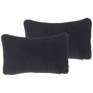 Lot de 2 coussins en Polyester Moderne GUDARI