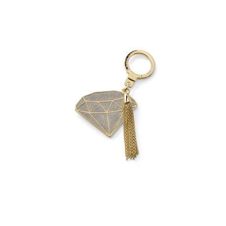 Braccialini Porte-clés Diamant à Pompom  