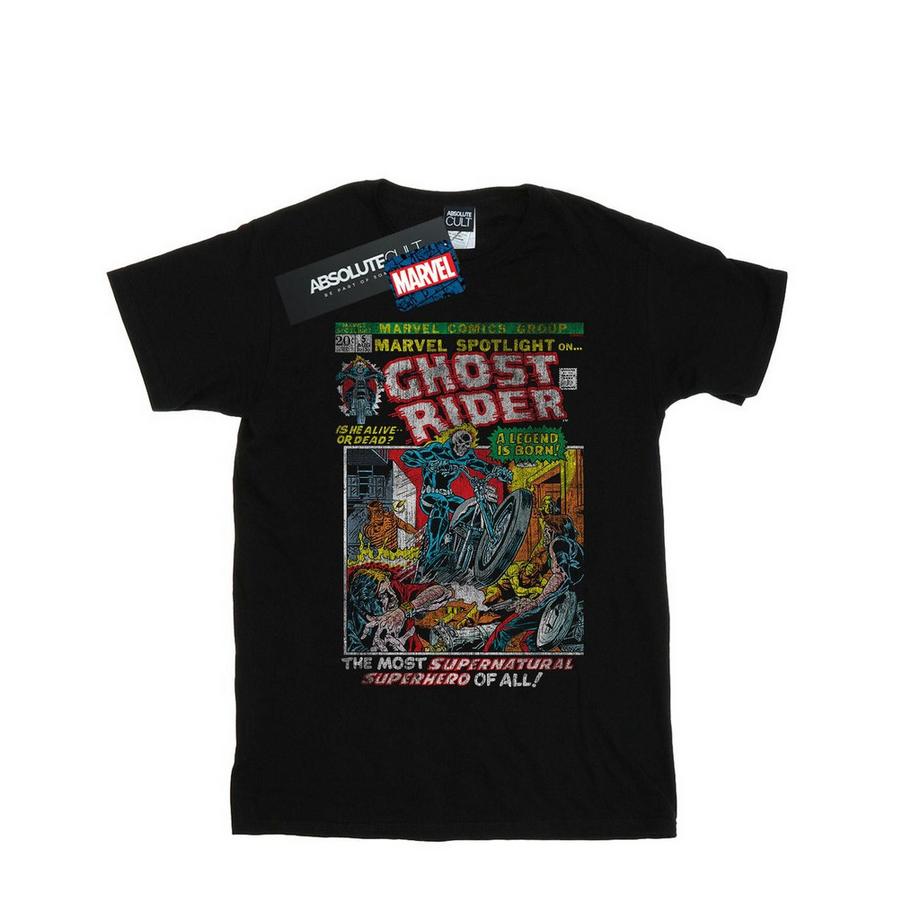 Ghost Rider Distressed Spotlight TShirt