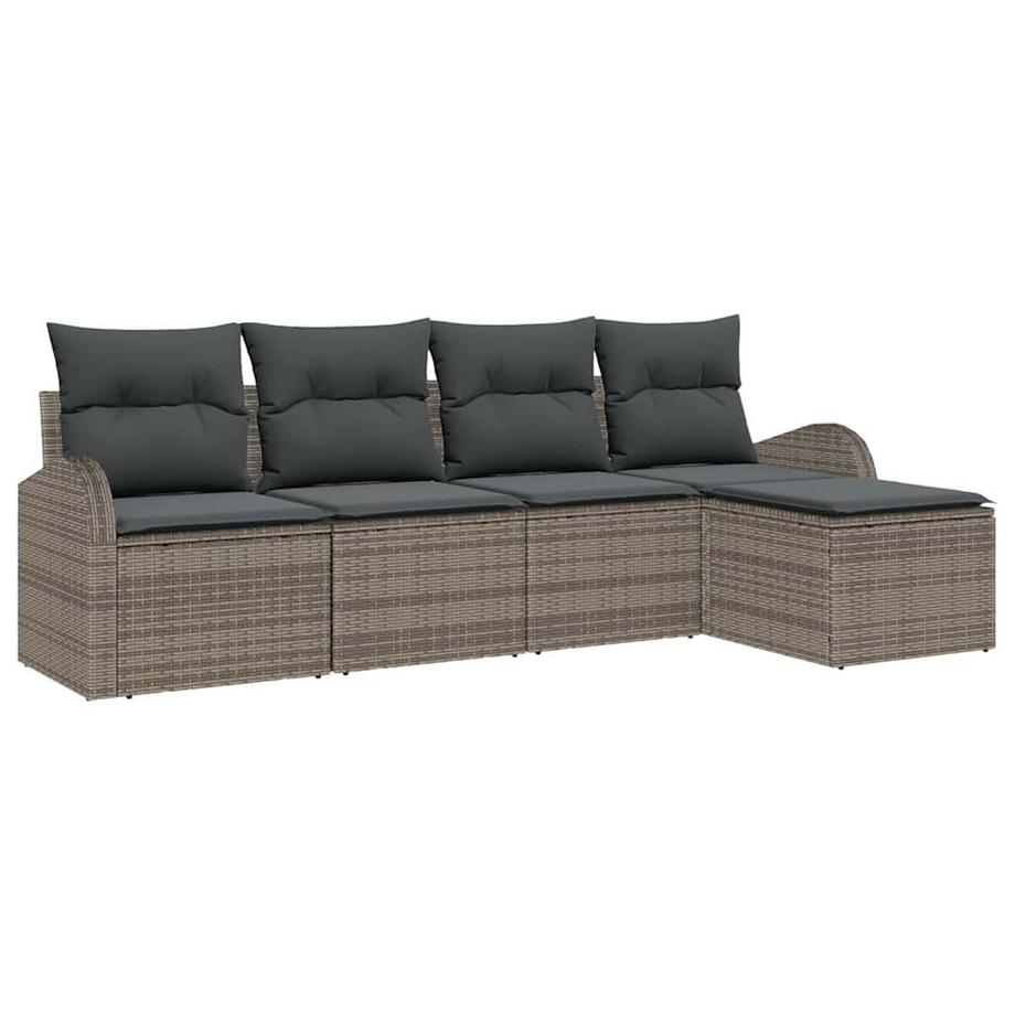 Canapé de jardin poly rattan