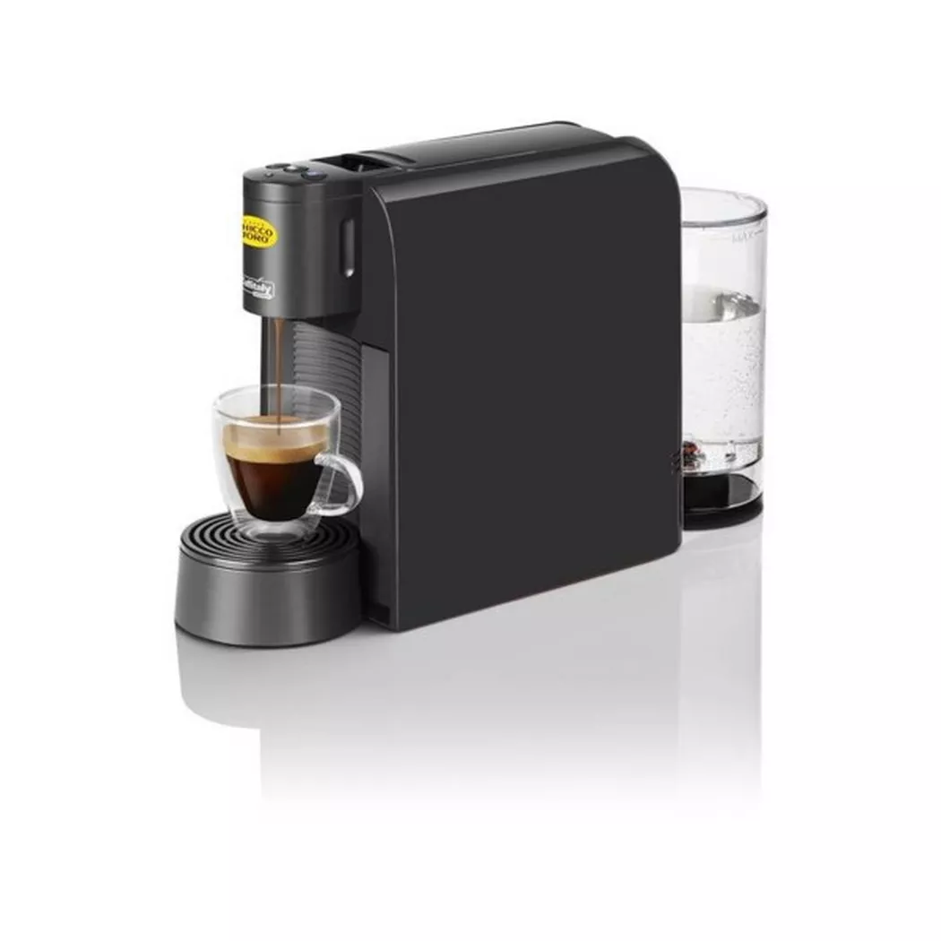 CHICCO D’ORO – Kapselmaschine Caffitaly S33 Maia, Grau, Grau