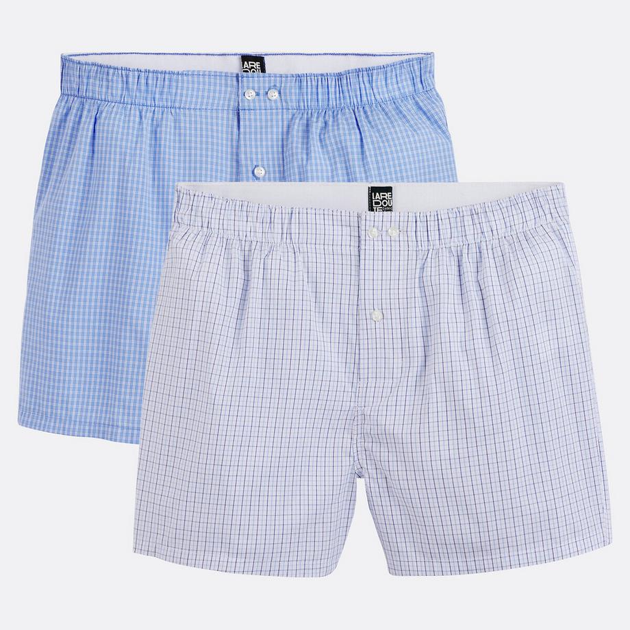 La Redoute Collections 2er-Set karierte Boxershorts  