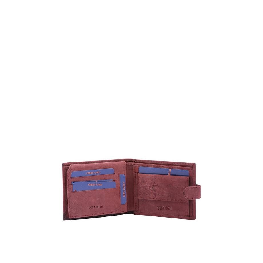Northampton Polo Club Portafoglio bifold con chiusura a bottone  