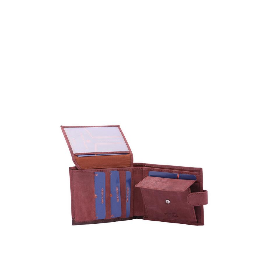 Northampton Polo Club Portafoglio bifold con chiusura a bottone  