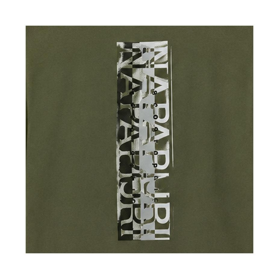 NAPAPIJRI  T-Shirt, Rückseitiger Aufdruck, Regulär, Kurzärmlig 