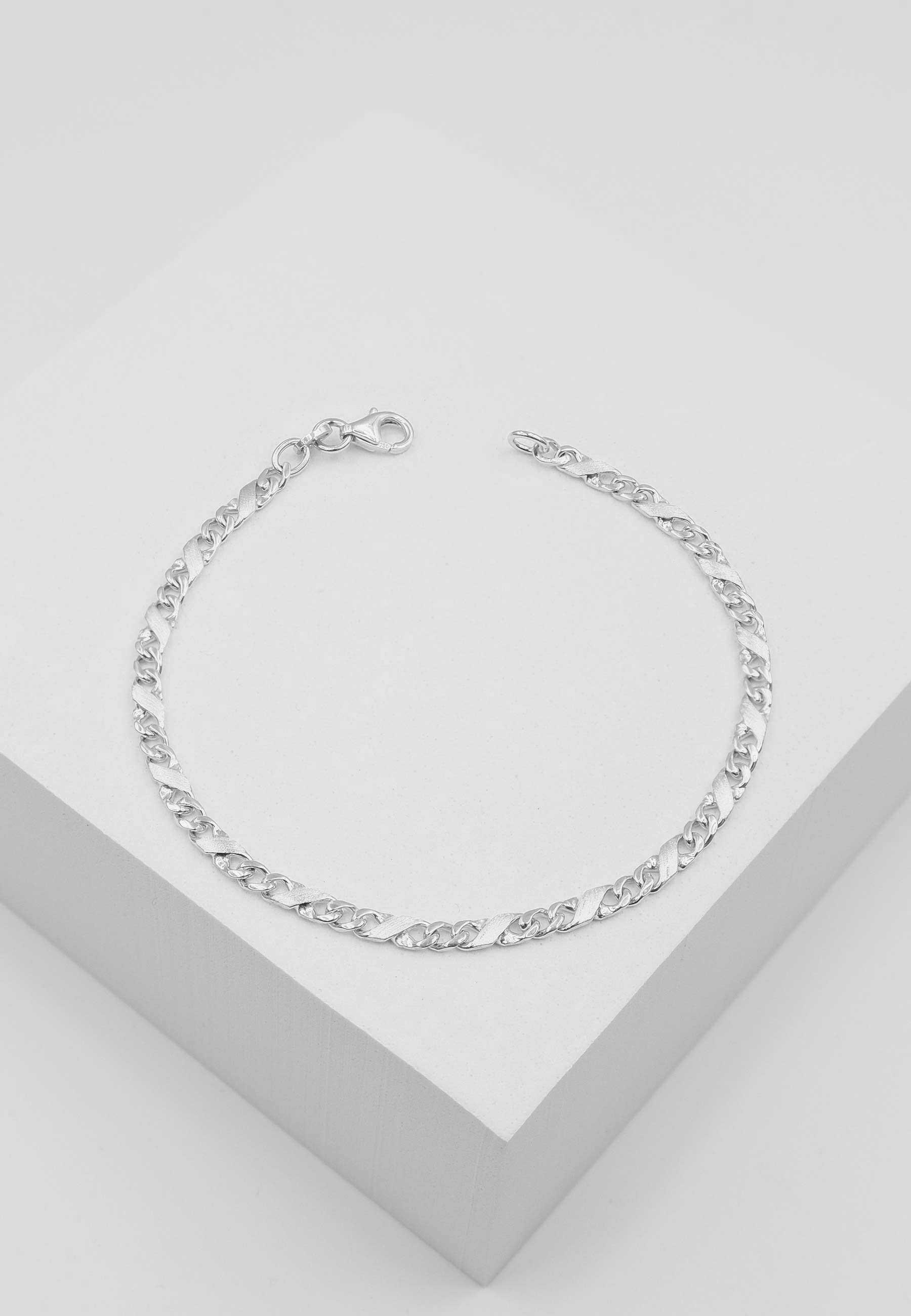 MUAU Schmuck  Bracelet Carrera en or blanc 750, 22cm, 3,5mm 