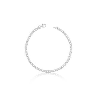 MUAU Schmuck  Bracelet Carrera en or blanc 750, 22cm, 3,5mm 