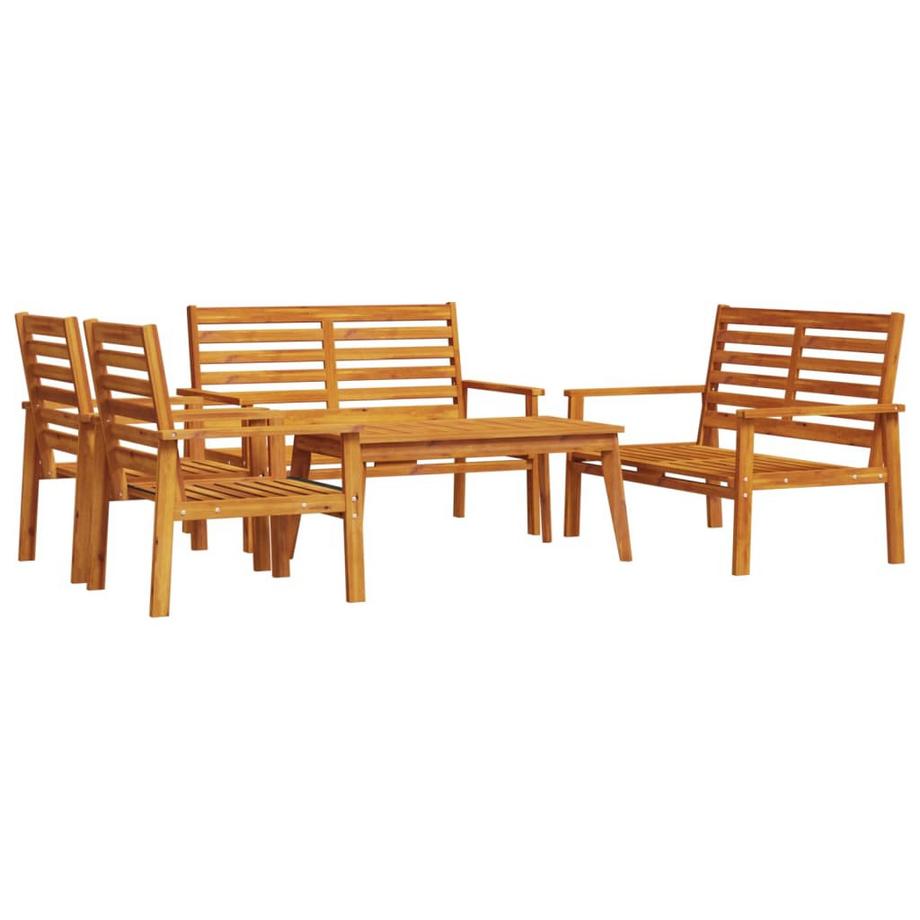 set di mobili da giardino Legno di acacia